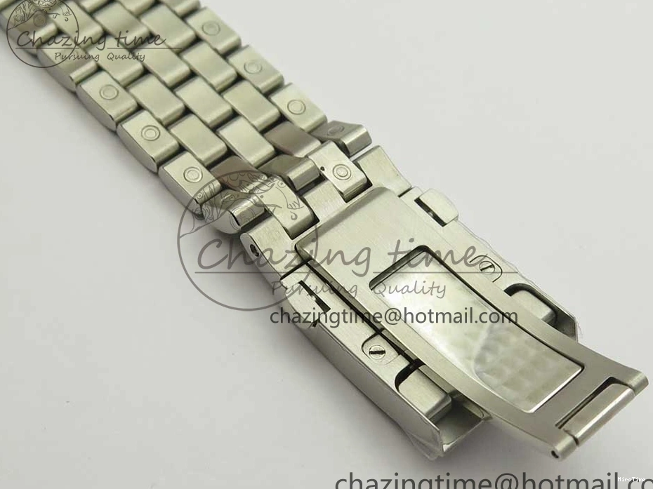 MIROTIME 0824 Stretchable Pilot Chrono 2016 IW377719 ZF 1:1 Best Edition Gray Dial on SS Bracelet A 7135